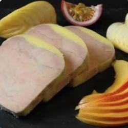Bloc de foie gras avec 30 % de morceaux 100 gr
